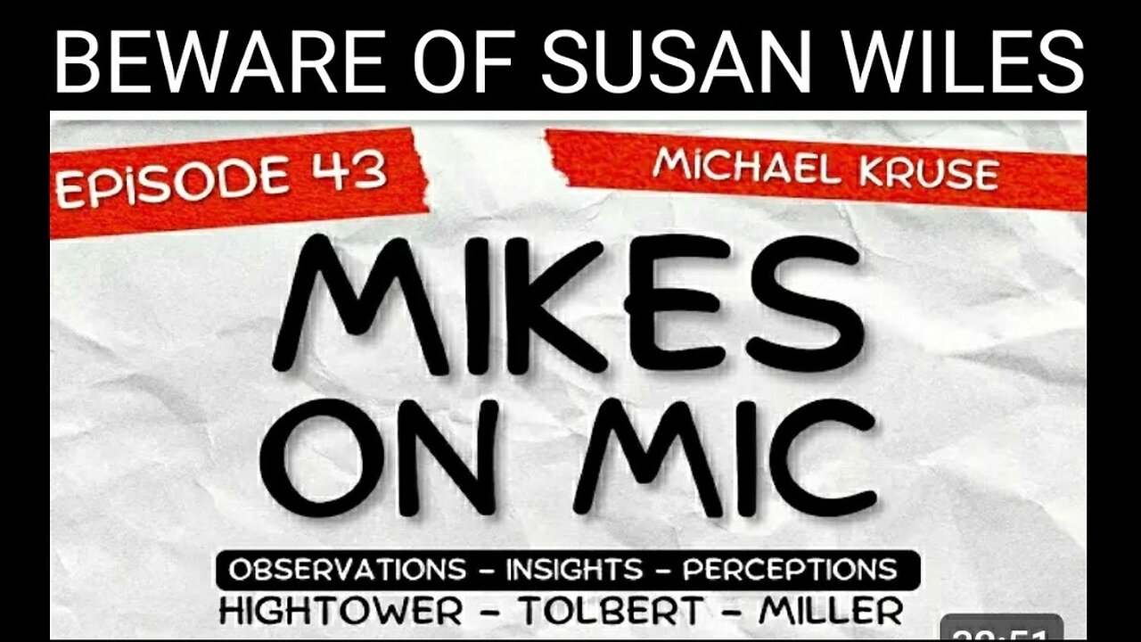 Learn About The Deep State Monster Running Team Trump. How Susie Wiles Shaped American Politics