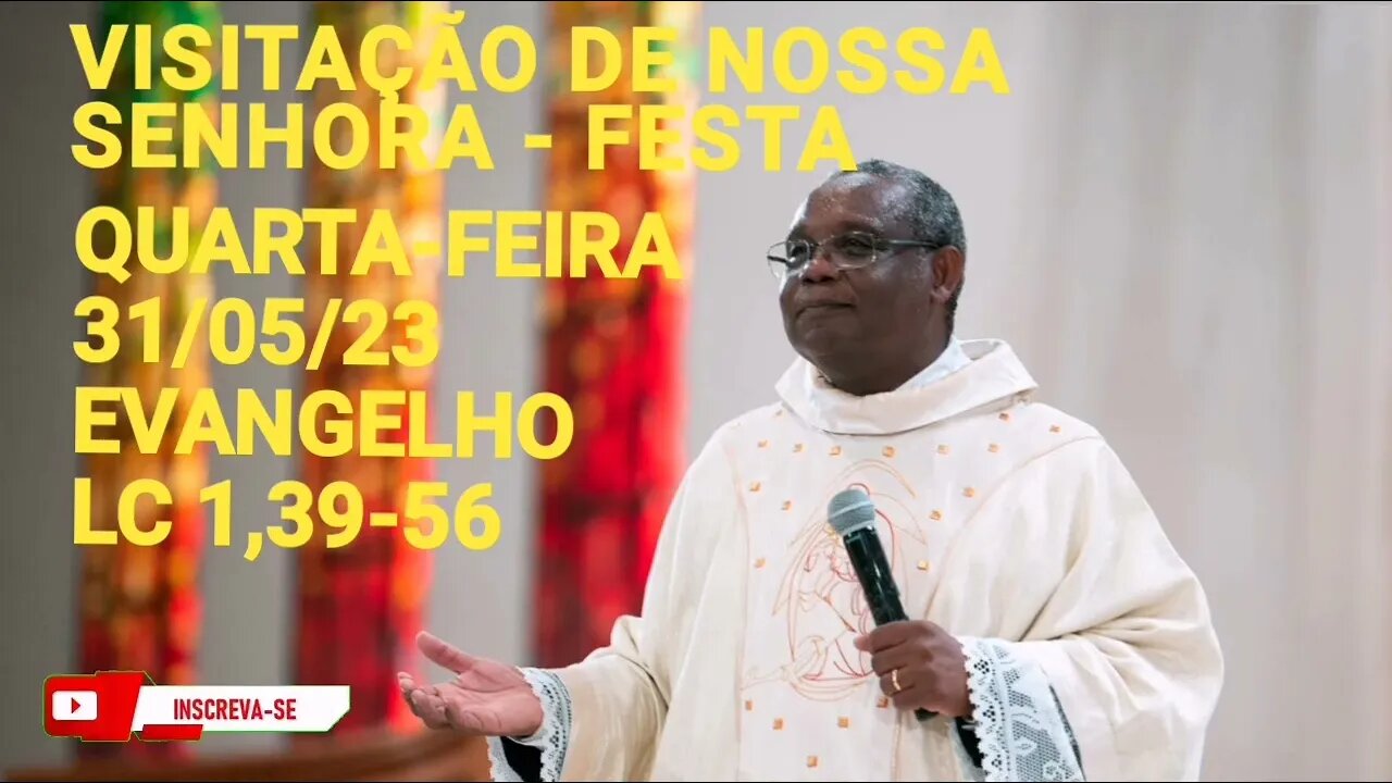 Homilia de Hoje | Padre José Augusto 31/05/23 Quarta-feira