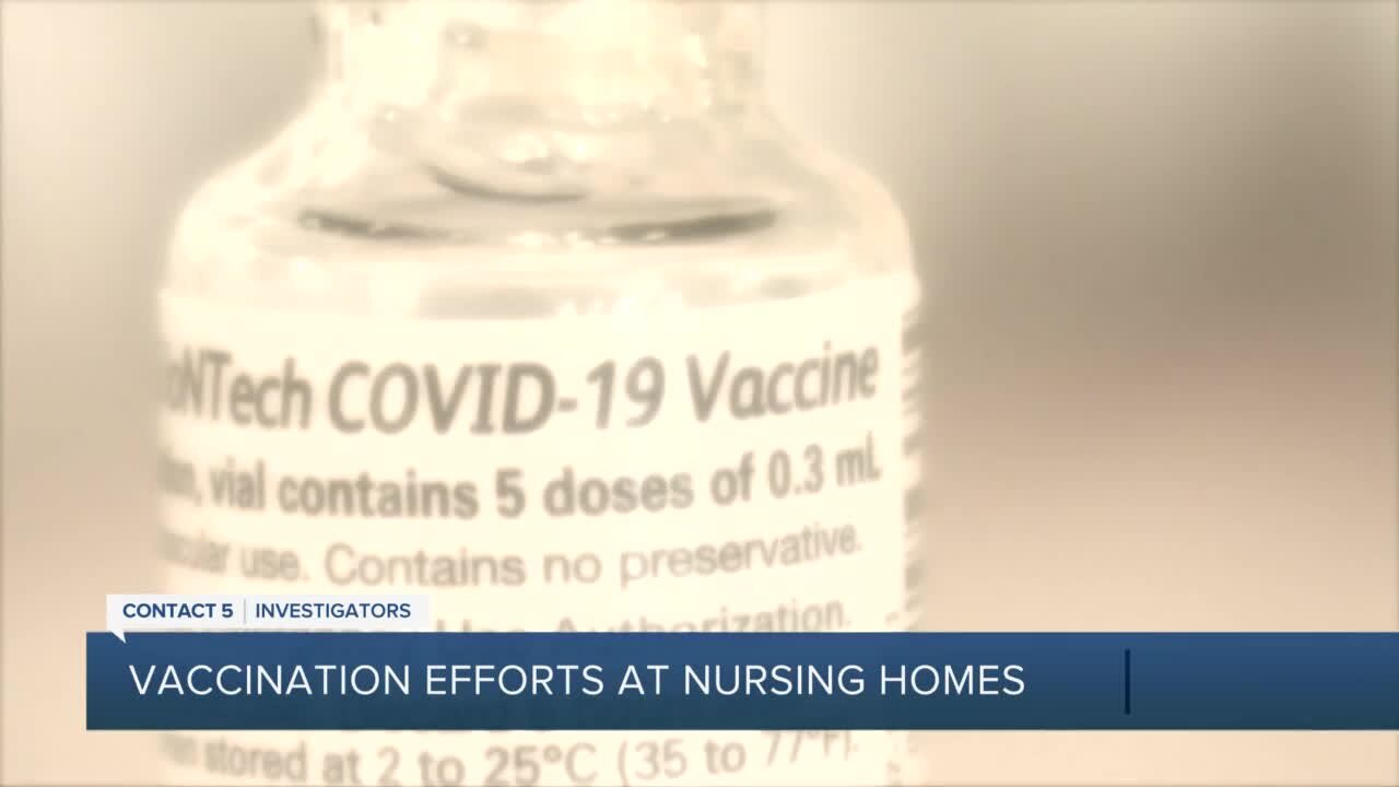 Long-term care centers using new tool to encourage vaccinations among hesitant staff and family