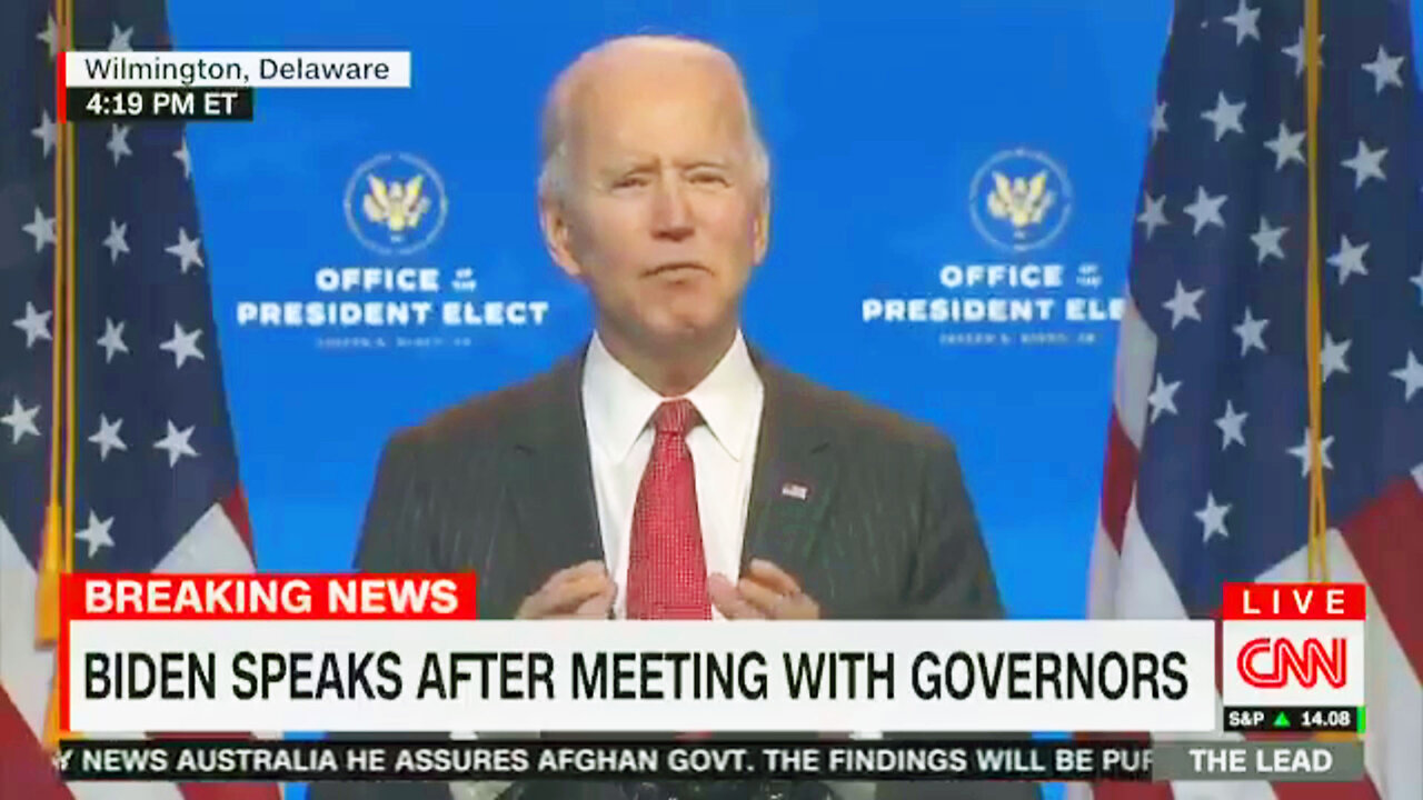 Joe Biden Explaining What He's Attempting to Explain