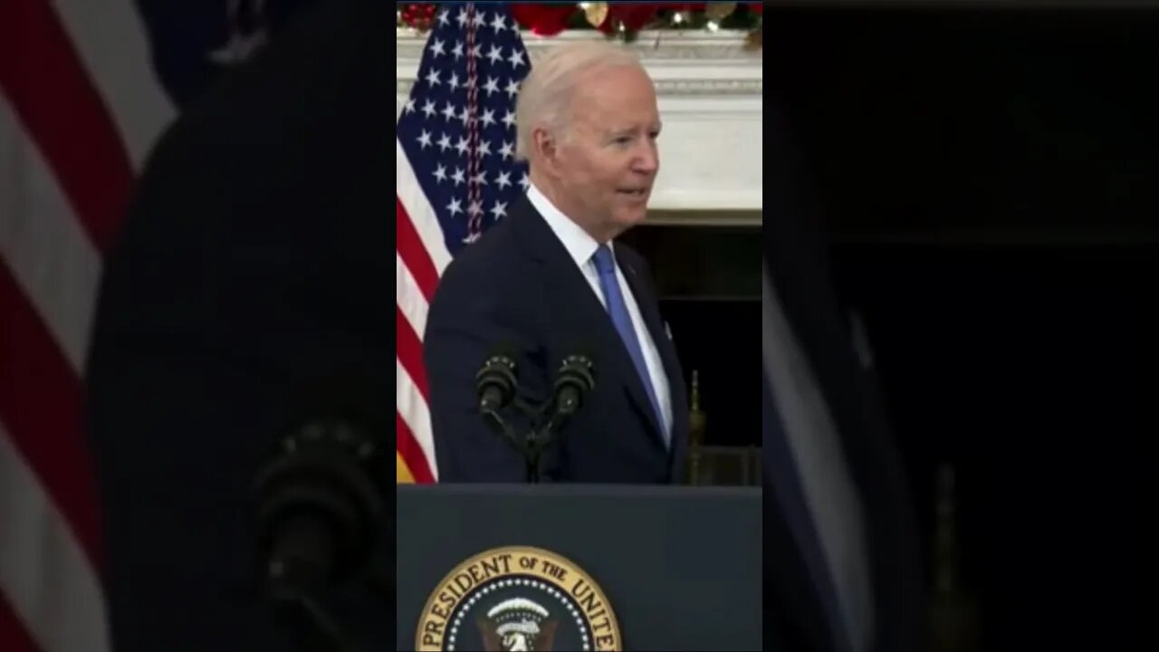 Biden: I’m not supposed to be having this Press Conference 🤣