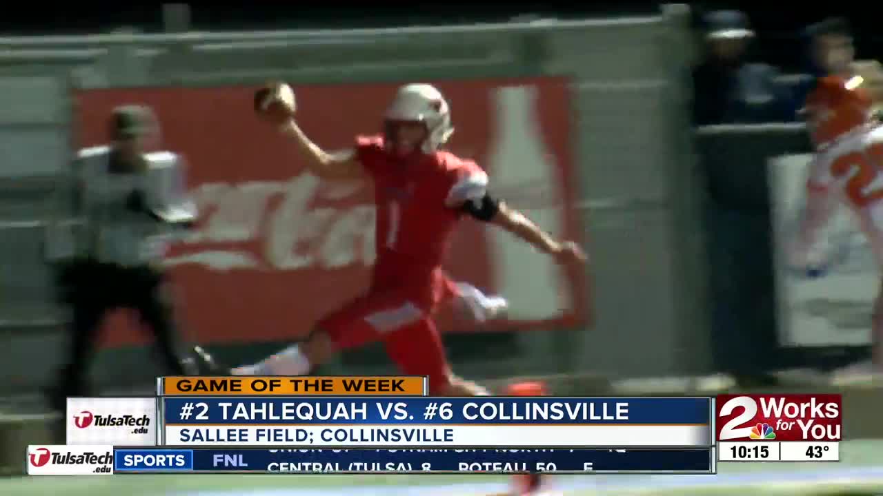 FNL Game of the Week: #2 Tahlequah survives #6 Collinsville in OT, 35-28