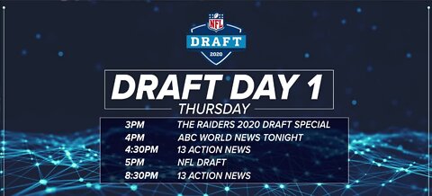 NFL Draft kicks off today