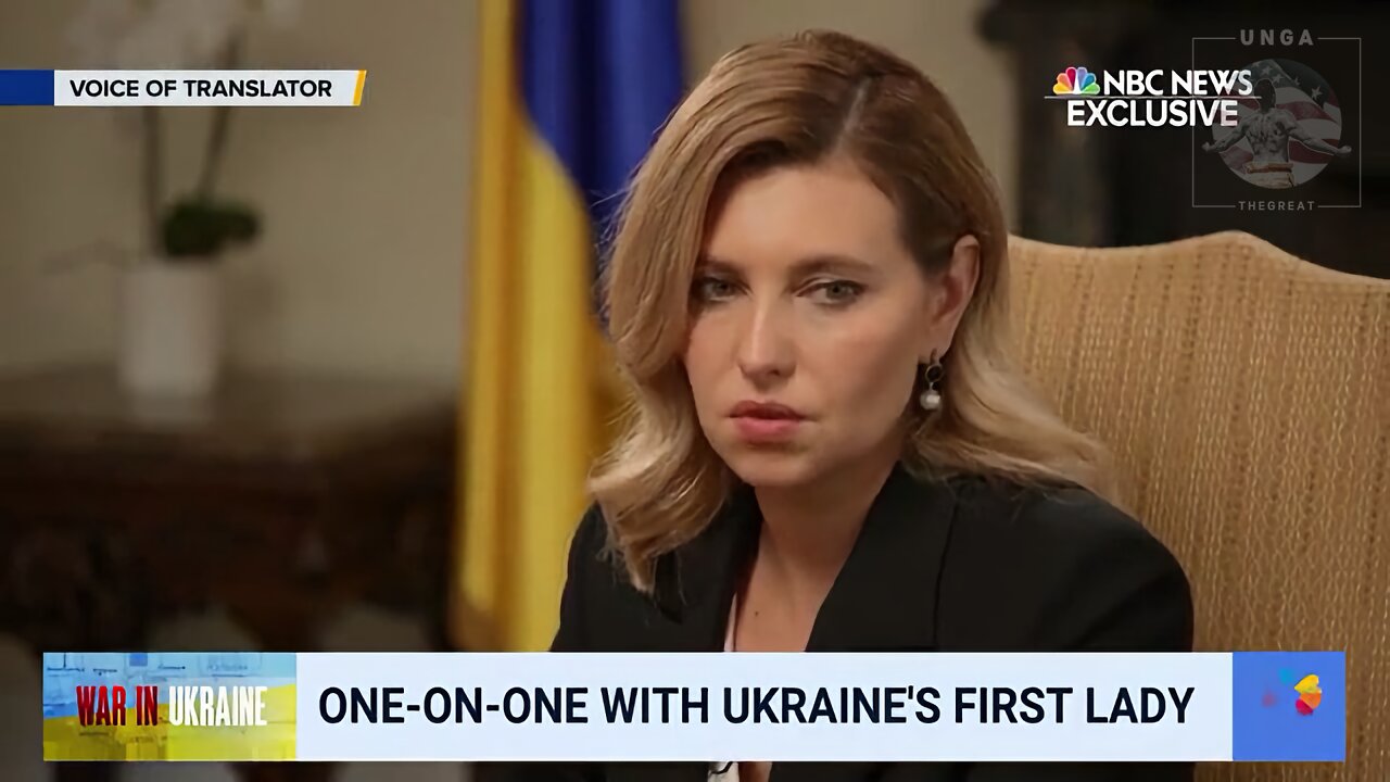 Ukraine’s First Lady: ‘I Don’t Think It’s an Option’ for Ukraine to Cede Some Land to Russia