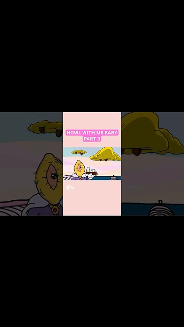 “HOWL WITH ME BABY” Fan MADE MUSIC VIDEO OUT NOW🍋🍯 #shorts #animation #viral