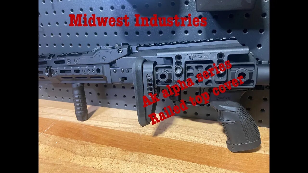 Midwest alpha series railed top cover