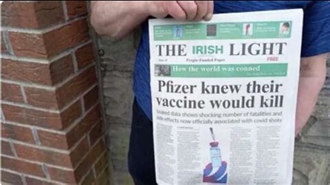 News Of Pfizers Crimes Are Being Hand Delivered To Homes By Irish Patriots