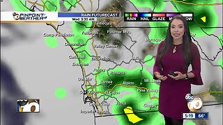 10News Pinpoint Weather with Meteorologist Angelica Campos