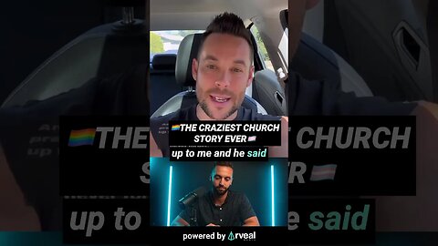 Trans man says UNTHINKABLE about church 🤯 #jesus #god #christianity #spirituality #bible