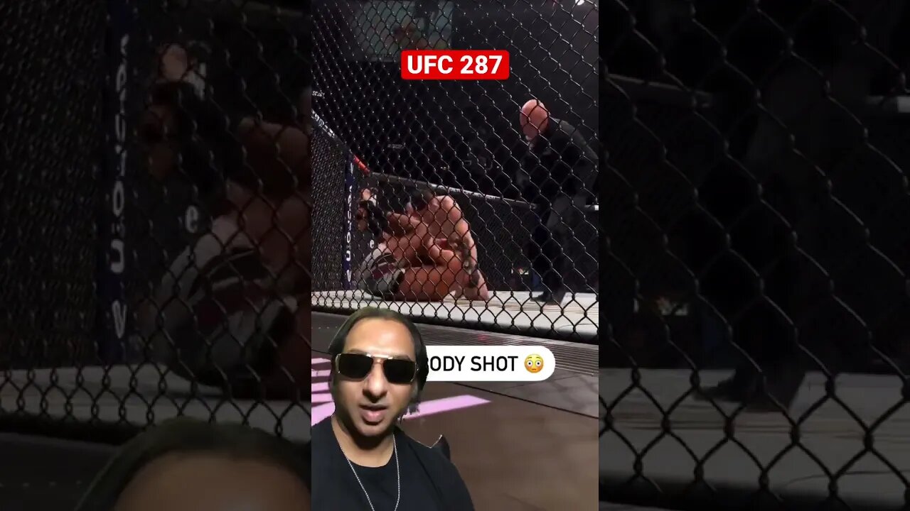 🥋👊 Steve Garcia Body Punch KO UFC 287 #ufc #mma #knockoutcity