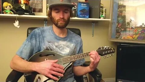 Mandolin - having fun.