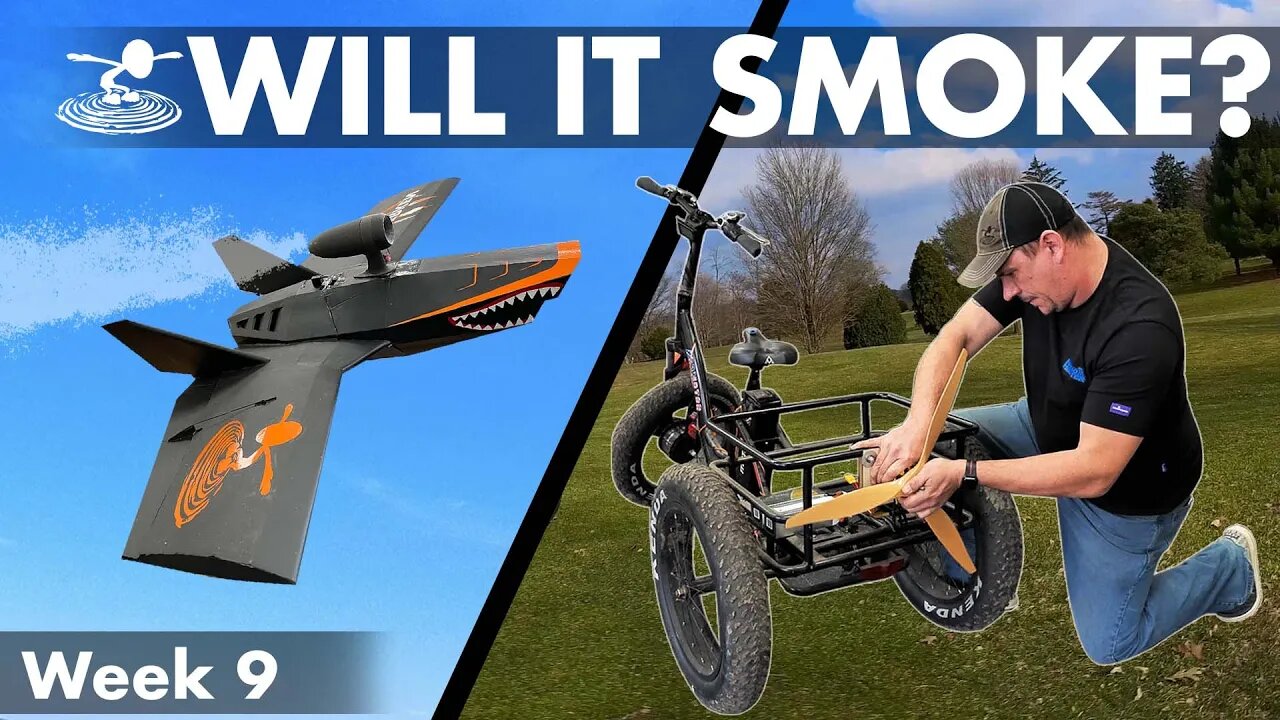 Will It Smoke? 3D Printed Smoke Generator and Motor Bike - Week 9