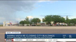 City of Sierra Vista postpones building re-opening's after employee exposed to COVID-19