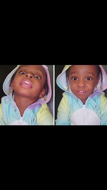 Little Girl Offers Beautifully Adorable Affirmations For The Camera