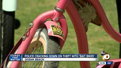 SDPD expands 'bait bikes' program to Ocean Beach, Point Loma