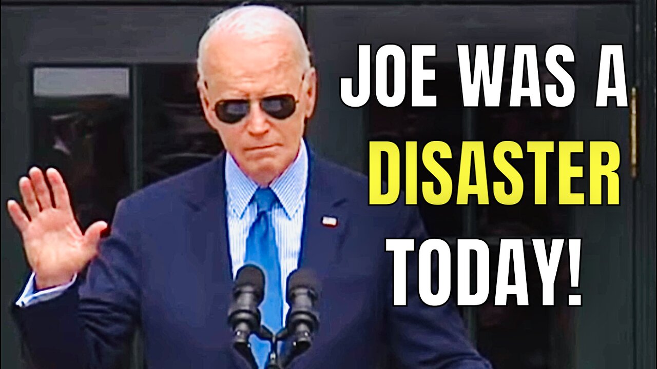 Joe Biden just gave a SLURRING & CONFUSED Speech at the Whitehouse TODAY 🤦‍♂️