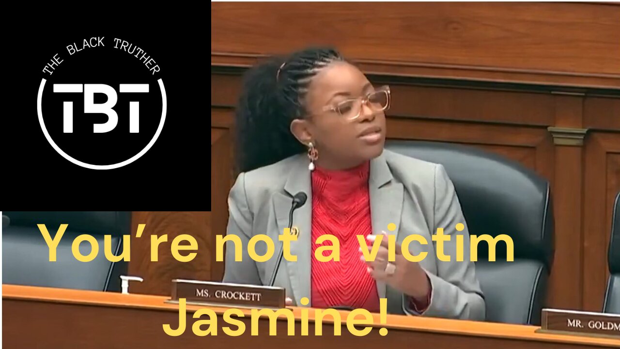 Jasmine Crockett Must be Stopped! (Reaction)
