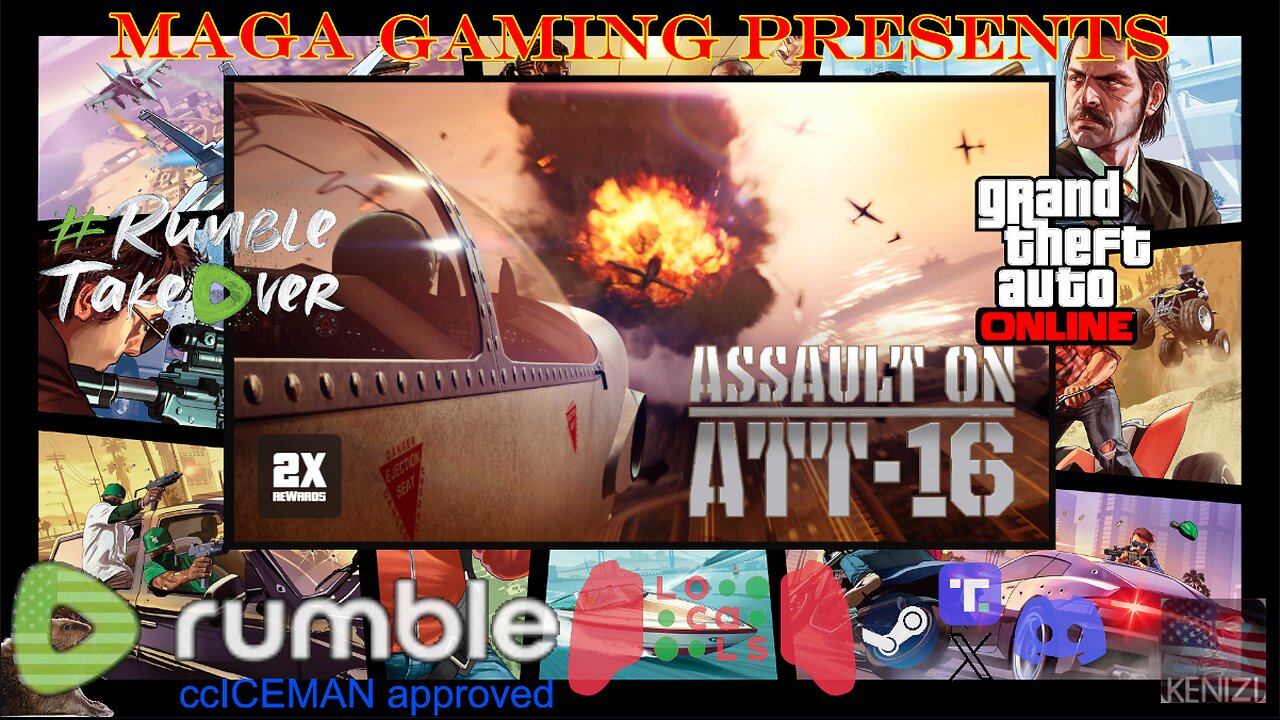 GTAO - Assault on ATT-16 Week: Friday and Golf With Your Friends w/ PurdyDo, LittleSalty, RoiRatt, Ais and Misfit