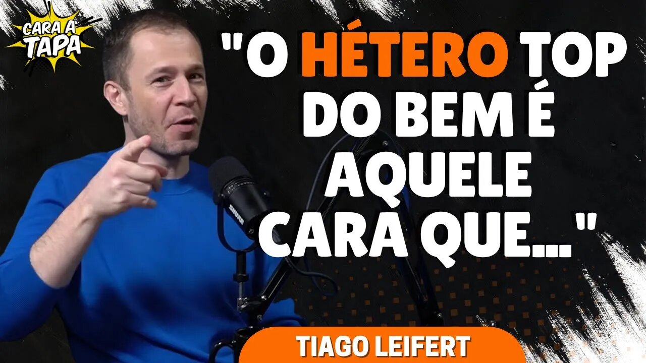 TIAGO LEIFERT QUASE CONSIDERA RICA PERRONE UM HÉTERO TOP DO BEM