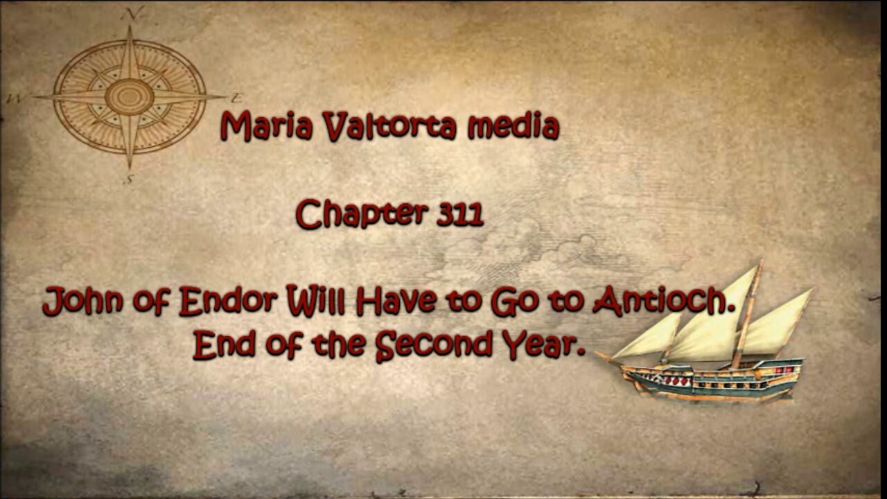 John of Endor Will Have to Go to Antioch. End of the Second Year.