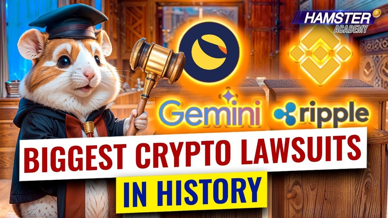 From Gemini to Ripple: Top crypto lawsuits you need to know ⚡️ Hamster Academy