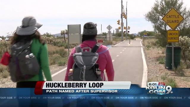 Loop renamed for Chuck Huckelberry
