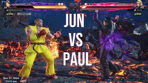 Jun Vs Paul - Tekken 8