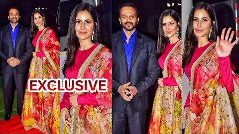 EXCLUSIVE : Katrina Kaif & Rohit Shetty snapped today at Award Show. 🔥💕