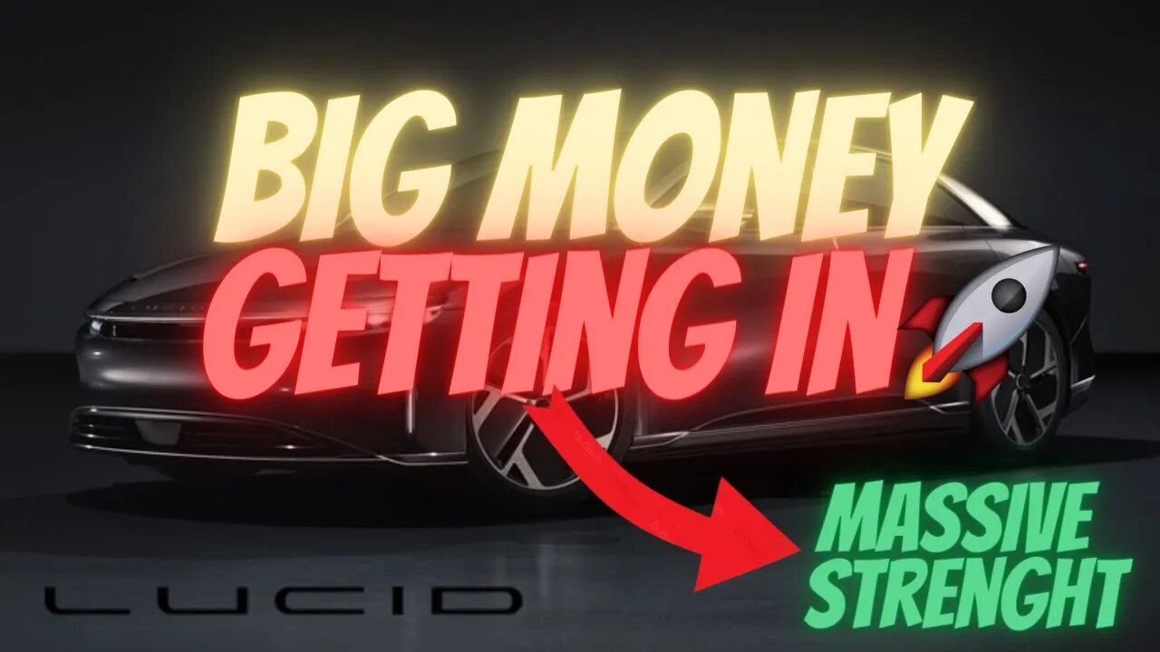 BIG MONEY GETTING INTO LCID 🔥🔥 LCID SHOWING ITS STRENGTH 🚀 BULLISH OPTIONS ACTIVITY $LCID