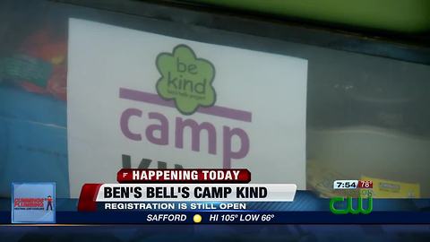 Ben's Bells summer camp of kindness