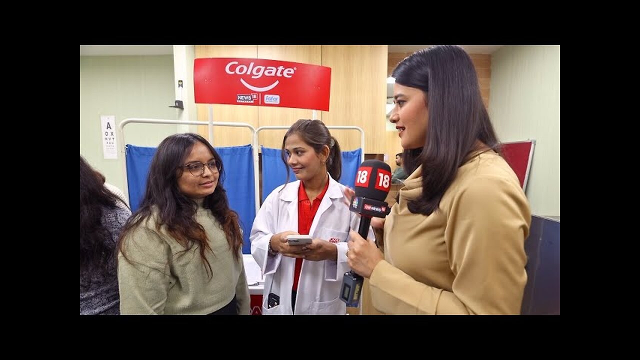 Transforming Smiles at News18 Network Noida Office: Colgate’s AI-Powered Oral Health Camp!