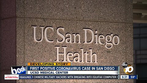 Coronavirus patient in San Diego in good condition