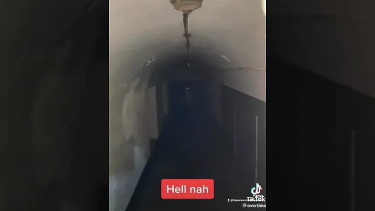 Down the Dark tunnel
