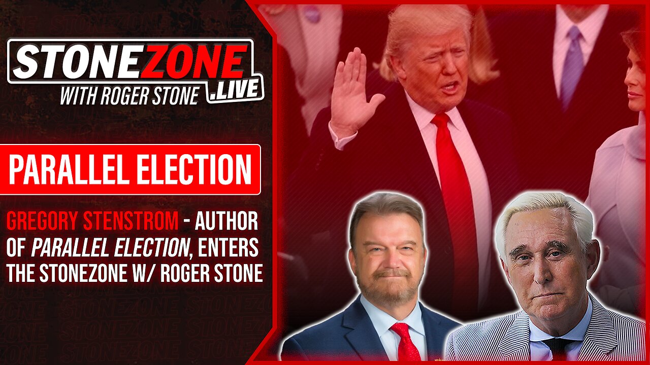 Parallel Election Author Gregory Stenstrom Joins Roger Stone In The StoneZONE