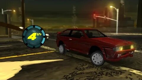 midnight club l.a psp O carro ta fraco