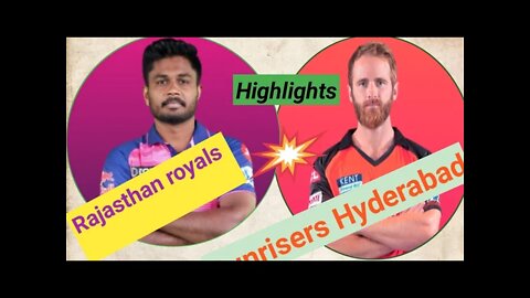 Rajasthan Royals vs Sunrisers Hyderabad full highlights #todaytrending #tataiplhights #tataipl2022