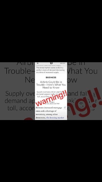 airbnb collapse? #problemsolve #realestate #rei #problemsolving #investment