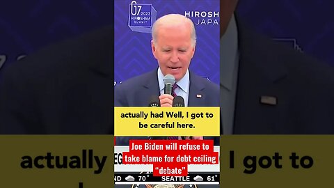 Joe “Old Coot” Biden is blameless