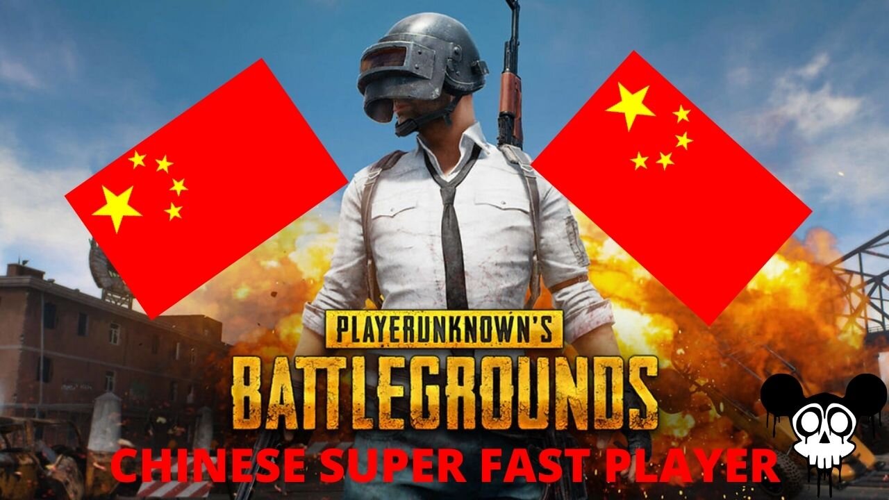 The Chinese Super Fast PUBG Player. PUBG Gameplay.