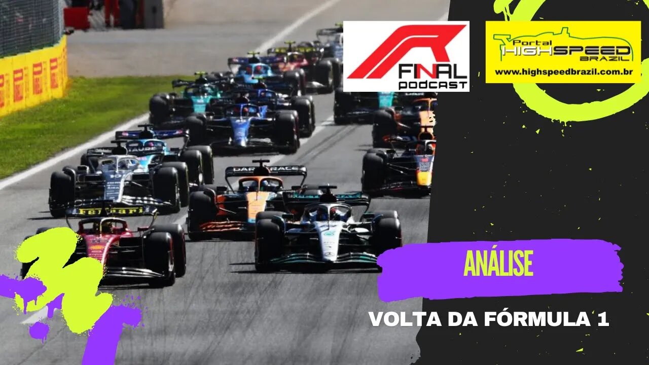 VOLTA DA FÓRMULA 1 | R FINAL PODCAST | ANÁLISE