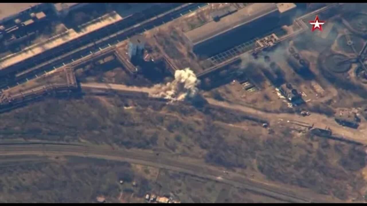 Russian drone records destruction of an Azov battalion APC