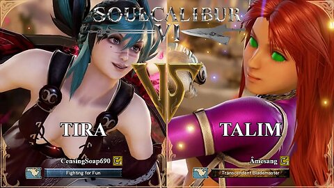 SoulCalibur VI — CensingSoap690 (Tira) VS Amesang (Talim) | Xbox Series X Ranked