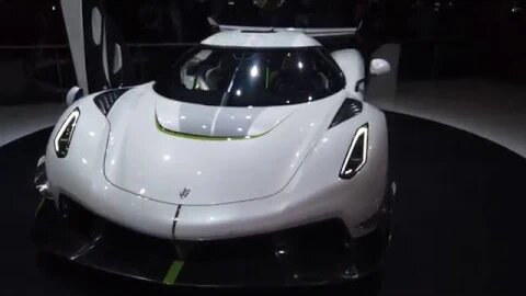 180° ROTATION Koenigsegg JESKO and INTERIOR LOOK at Geneva 2019 4k 60p SUPERQUALITY