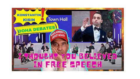 Konstantin Kisin DESTROYS the Audience's Arguments at Doha Debates
