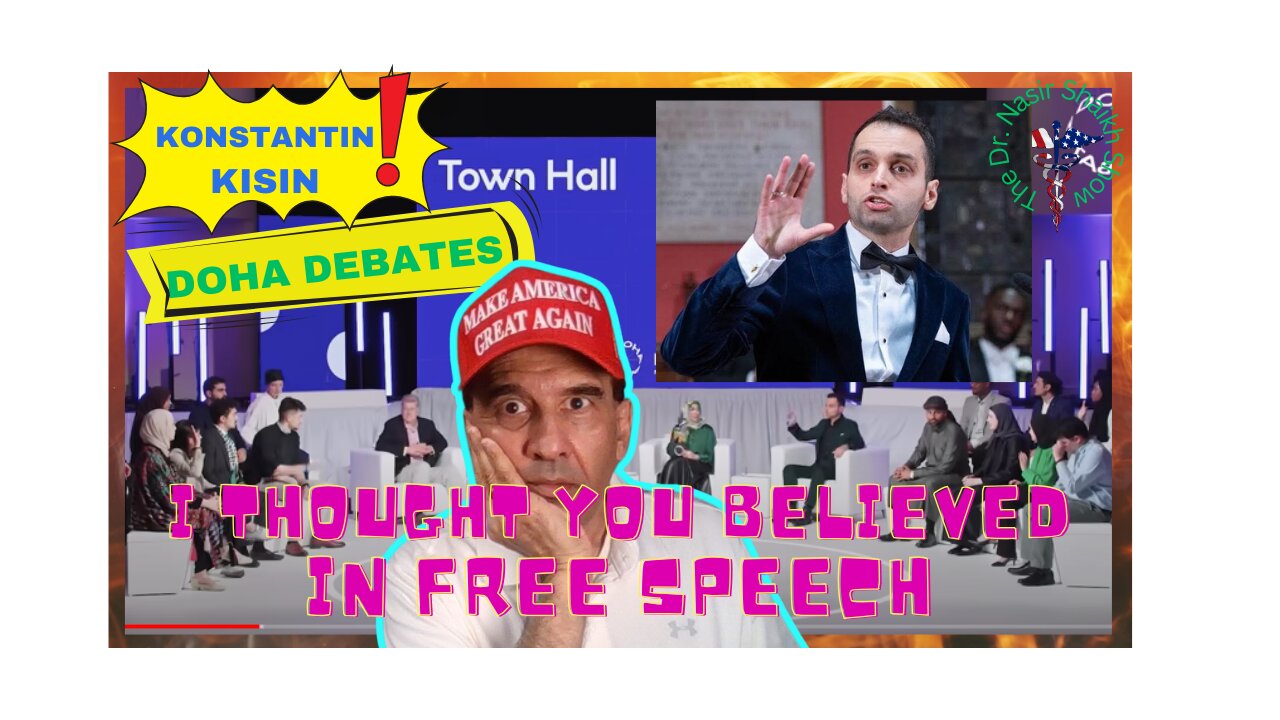 Konstantin Kisin DESTROYS the Audience's Arguments at Doha Debates