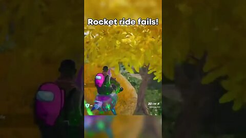 Rocket ride gone wrong 😑