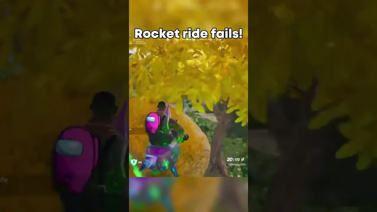 Rocket ride gone wrong 😑