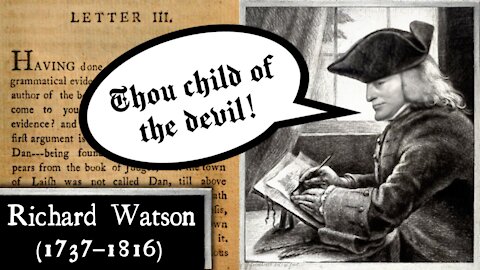 Richard Watson vs. Thomas Paine: "An Apology for the Bible" (1796, Letter 3)