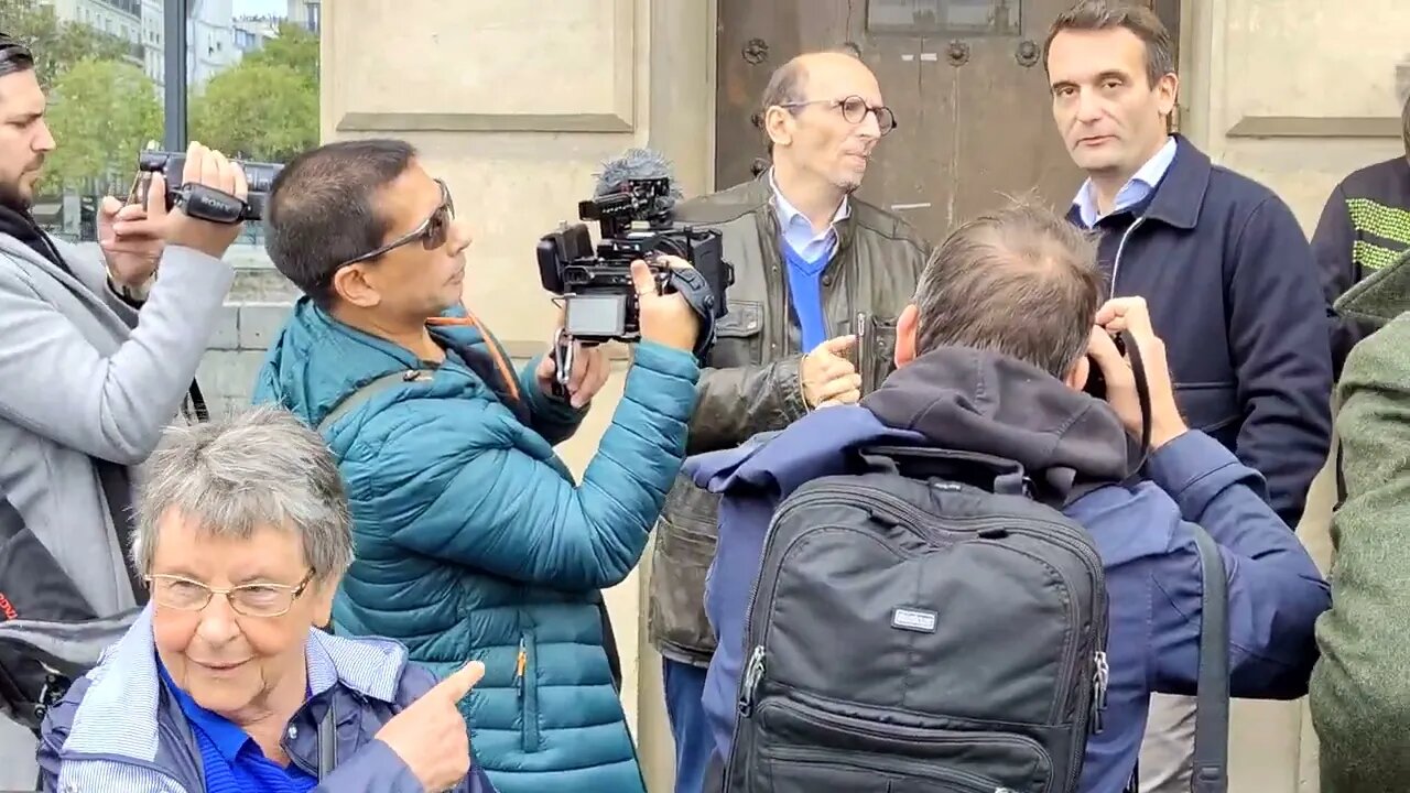 M. F. Phillipot présent avec F. Di Vizio