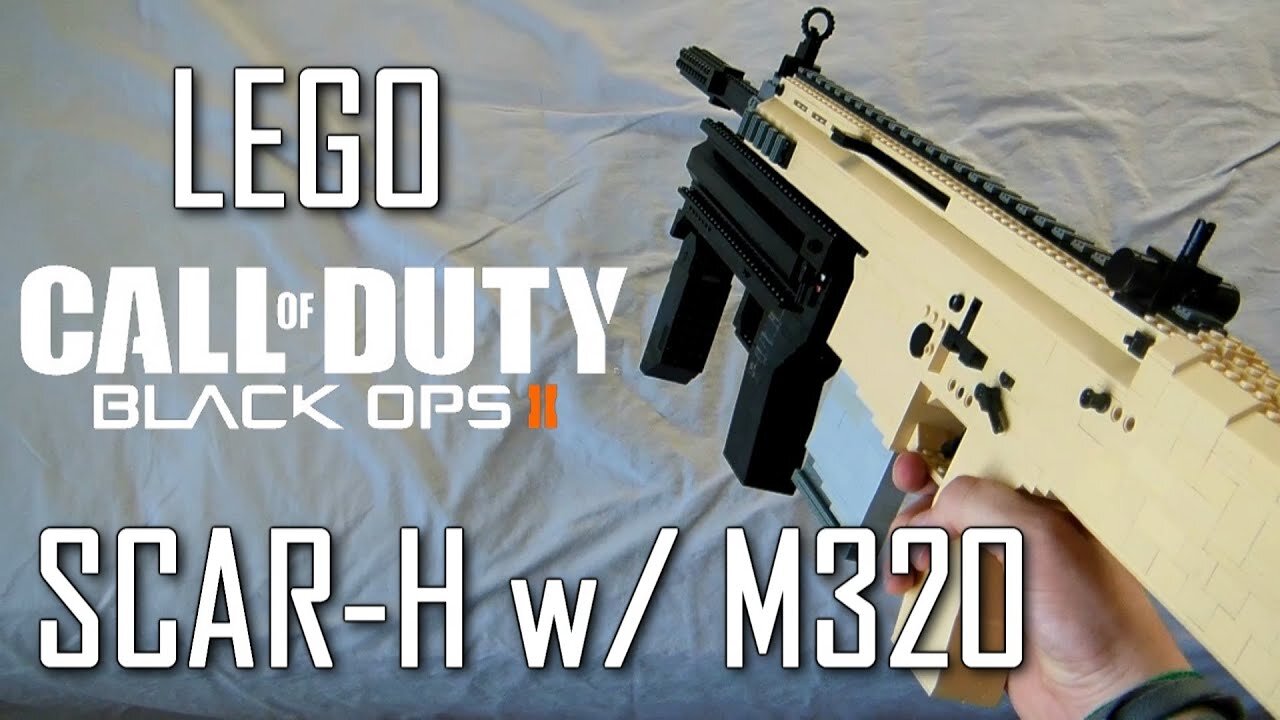 Call Of Duty: Black Ops 2: LEGO SCAR-H | M320 Grenade Launcher